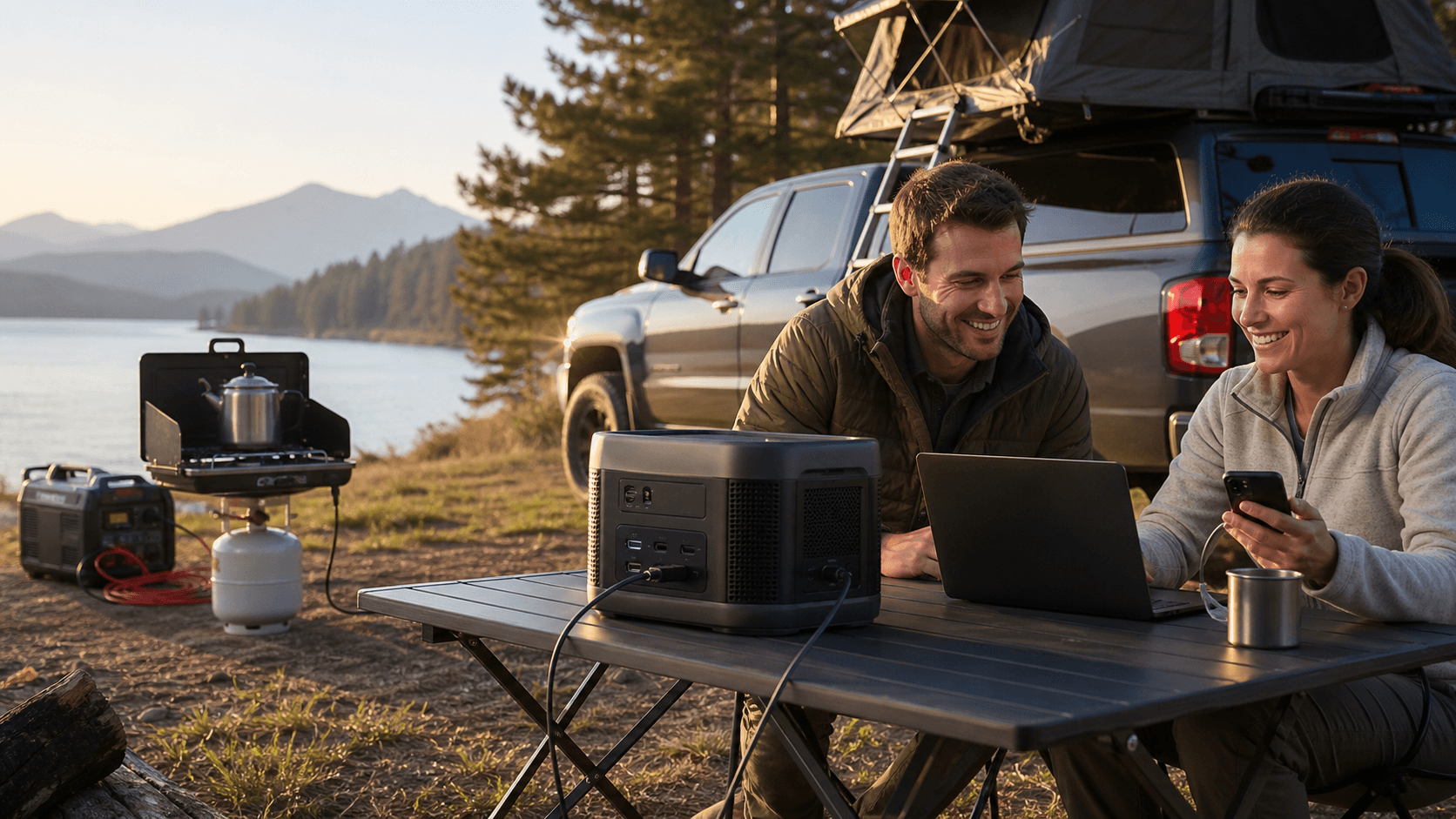 Why Portable Power Stations Beat Camping Generators for Weekend Trips